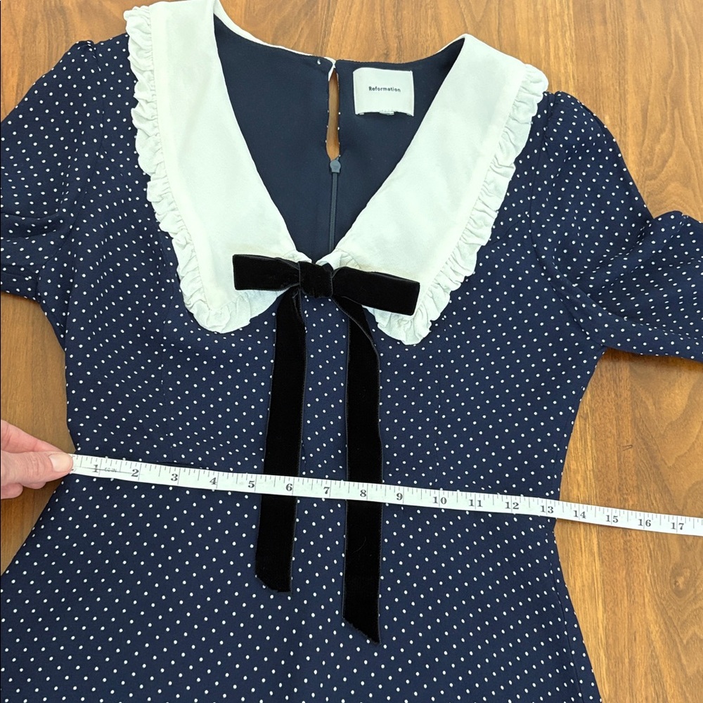 Reformation Edalene Dress Size 4 - Picture 13 of 13